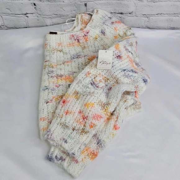 'FREE PEOPLE' SUNSET CLOUD CROPPED SWEATER - Picture 16 of 16